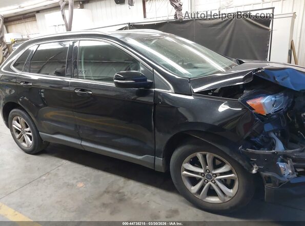 2FMPK3J95LBA44176 2020 FORD EDGE Черный Вид задней части салона