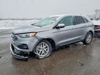 2021 Ford Edge Sel Silver vin: 2FMPK3J95MBA13480