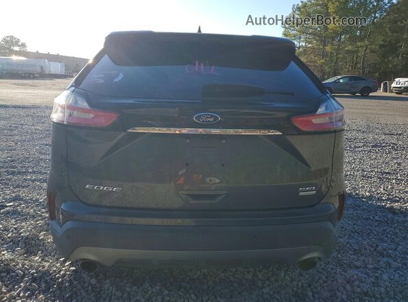 2FMPK3J96KBB43118 2019 FORD EDGE Gray Widok z tyłu