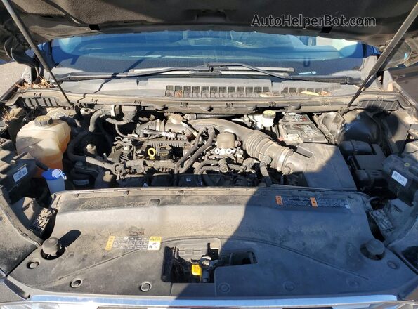 2FMPK3J96KBB43118 2019 FORD EDGE Gray Widok wnętrza z tyłu