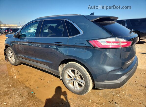 2FMPK3J96KBB85384 2019 FORD EDGE Blue Tył lewy