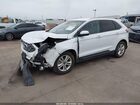 2019 Ford Edge Sel Белый vin: 2FMPK3J98KBB46263