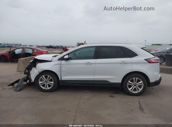2FMPK3J98KBB46263 2019 FORD EDGE Белый Панорамный вид салона 360°