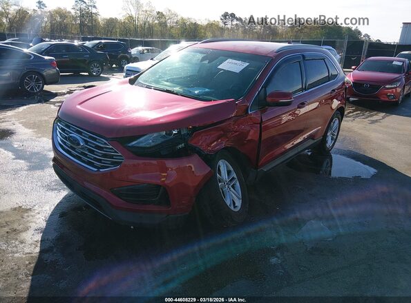 2FMPK3J99LBA03579 2020 FORD EDGE Red Przód lewy
