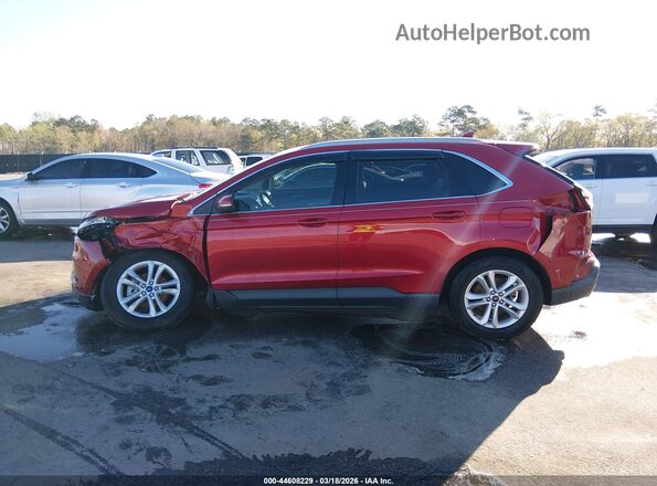 2FMPK3J99LBA03579 2020 FORD EDGE Red Widok wnętrza 360 stopni