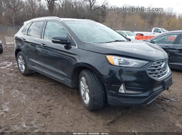 2FMPK3J99LBA57156 2020 FORD EDGE Черный Передняя правая четверть