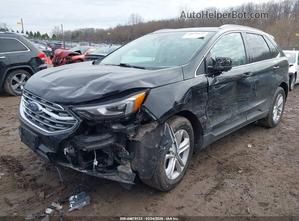 2FMPK3J99LBA57156 2020 FORD EDGE Черный Вид спереди