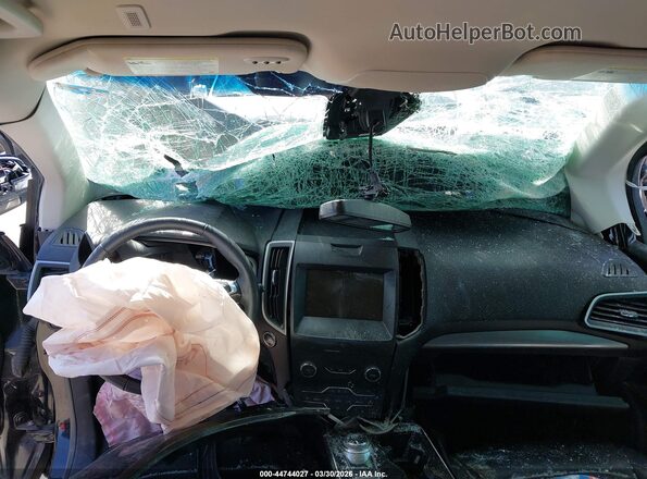 2FMPK3J9XLBA91574 2020 FORD EDGE Black Widok wnętrza z przodu