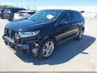 2018 Ford Edge Titanium Черный vin: 2FMPK3K8XJBB88034