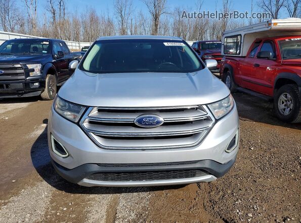 2FMPK3K91JBB41239 2018 FORD EDGE Серебряный Вид спереди