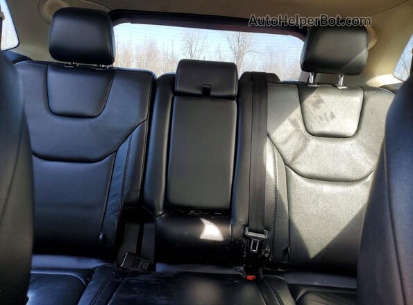 2FMPK3K91JBB41239 2018 FORD EDGE Серебряный Вид задних сидений