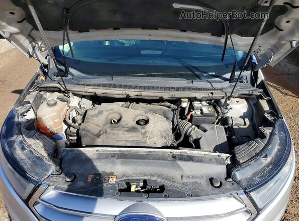 2FMPK3K91JBB41239 2018 FORD EDGE Серебряный Вид подкапотного пространства