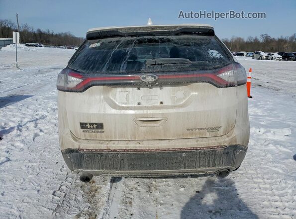 2FMPK3K91JBB45274 2018 FORD EDGE Белый Вид сзади