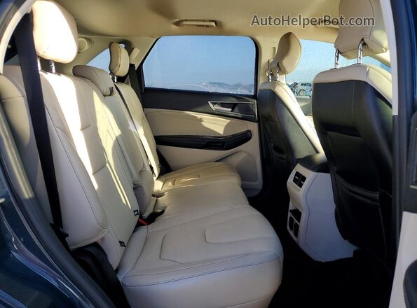 2FMPK3K91KBC15874 2019 FORD EDGE Teal უკანა სავარძლების ხედი