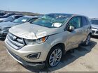 2017 Ford Edge Titanium Золотой vin: 2FMPK3K94HBC07292