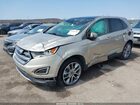 2017 Ford Edge Titanium Золотой vin: 2FMPK3K94HBC07292