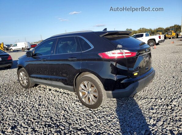 2FMPK3K95KBB53749 2019 FORD EDGE Черный Задняя левая четверть