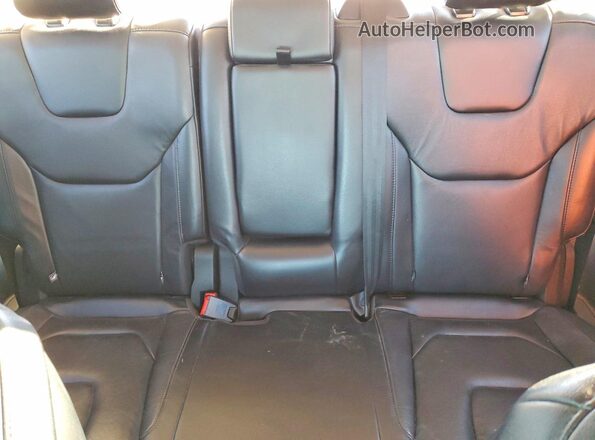 2FMPK3K95KBB53749 2019 FORD EDGE Черный Вид задних сидений