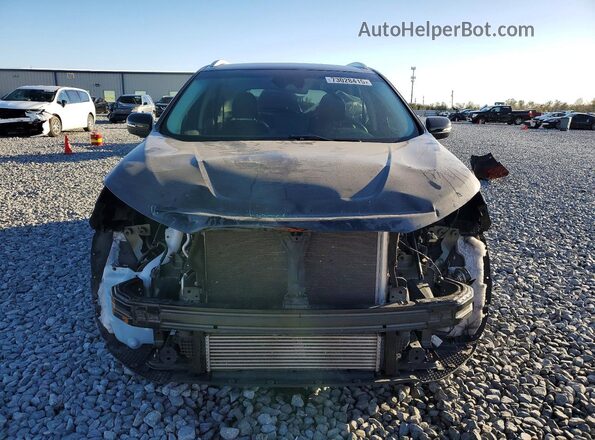 2FMPK3K95KBB53749 2019 FORD EDGE Черный Вид спереди