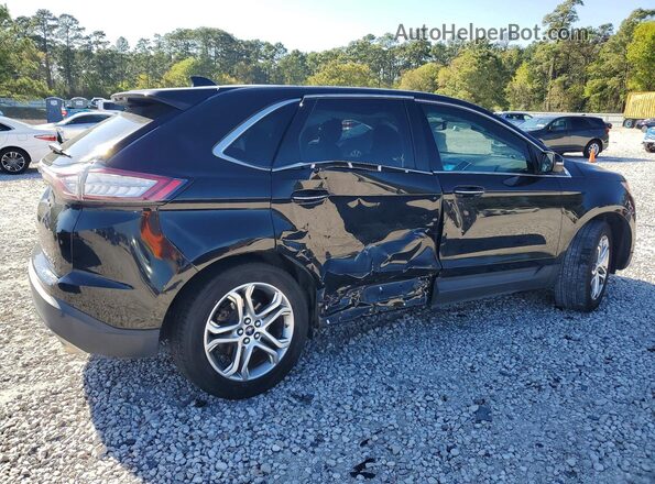 2FMPK3K97GBB41691 2016 FORD EDGE Черный Задняя правая четверть