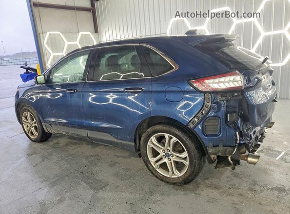 2FMPK3K98HBC01284 2017 FORD EDGE Синий Задняя левая четверть