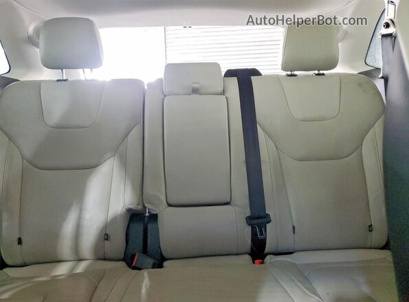 2FMPK3K98HBC01284 2017 FORD EDGE Синий Вид задних сидений