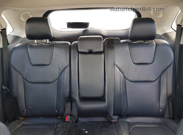 2FMPK3K98JBB44879 2018 FORD EDGE Белый Вид задних сидений