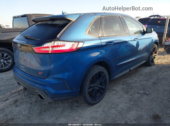 2FMPK4AP0KBB80265 2019 FORD EDGE Blue უკანა მარჯვენა