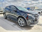 2017 Ford Edge Sport Black vin: 2FMPK4AP3HBB36673