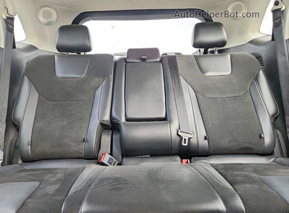 2FMPK4AP3HBB36673 2017 FORD EDGE Black Widok tylnych siedzeń