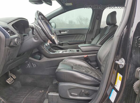 2FMPK4AP3NBA12592 2022 FORD EDGE Black Front interior view