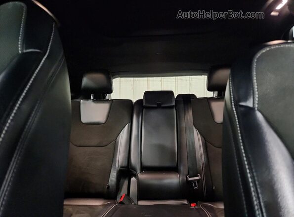 2FMPK4AP4KBB02300 2019 FORD EDGE Black Widok tylnych siedzeń