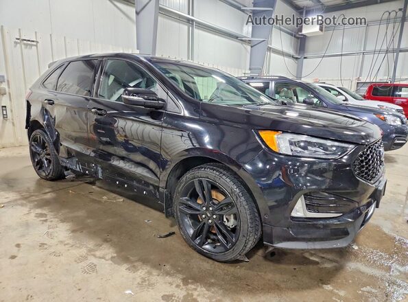 2FMPK4AP4KBB02300 2019 FORD EDGE Black Przód prawy