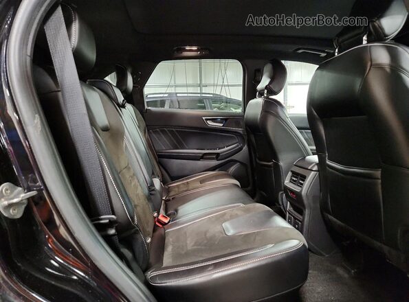 2FMPK4AP4KBB02300 2019 FORD EDGE Black Widok wnętrza z tyłu