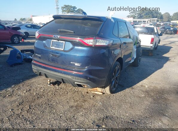 2FMPK4AP5HBC47256 2017 FORD EDGE Blue Հետևի աջ