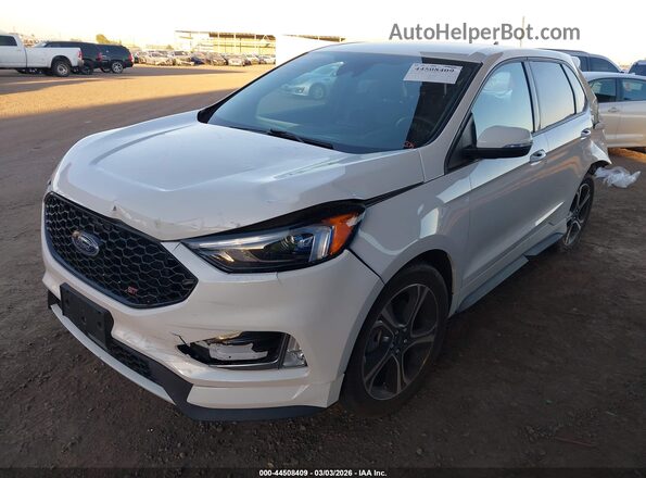2FMPK4AP7RBA22810 2024 FORD EDGE Белый Передняя левая четверть