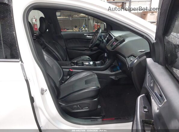 2FMPK4AP8KBB69353 2019 FORD EDGE White Vista interior delantera