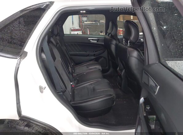 2FMPK4AP8KBB69353 2019 FORD EDGE White Vista de la etiqueta del VIN