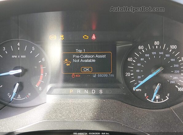 2FMPK4G90LBB42450 2020 FORD EDGE Серый Вид задних сидений