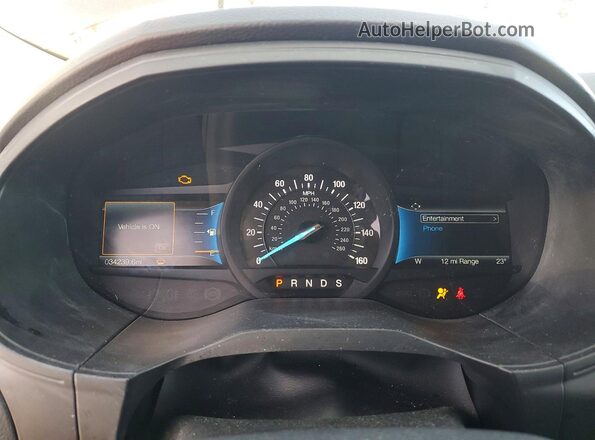 2FMPK4G90RBA32460 2024 FORD EDGE Black Vista del cuadro de instrumentos