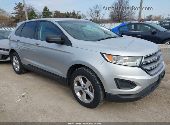 2FMPK4G92GBC16764 2016 FORD EDGE Серебряный Передняя правая четверть