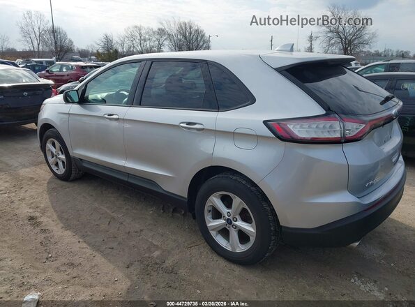 2FMPK4G92GBC16764 2016 FORD EDGE Серебряный Задняя левая четверть