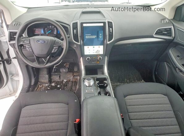 2FMPK4G92PBA26432 2023 FORD EDGE White Առջևի վահանակի տեսք