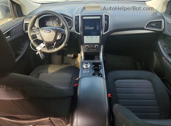 2FMPK4G94PBA14279 2023 FORD EDGE Белый Вид панели приборов