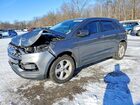 2021 Ford Edge Se Gray vin: 2FMPK4G95MBA60005