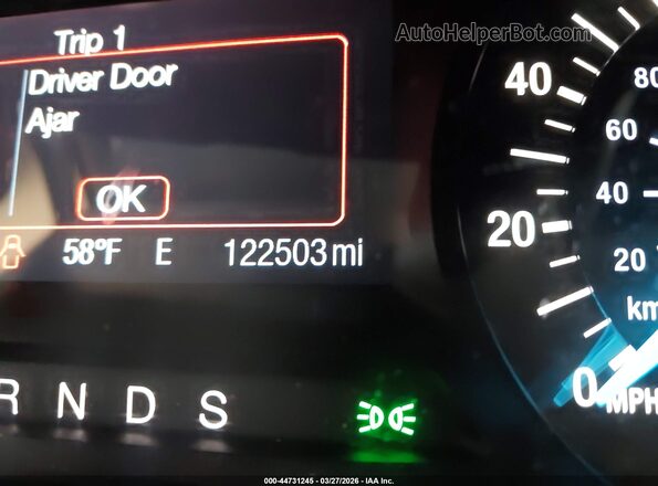 2FMPK4G97HBB67532 2017 FORD EDGE Черный 
