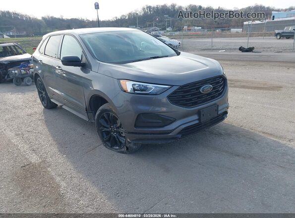 2FMPK4G99PBA43910 2023 FORD EDGE Gray Przód prawy