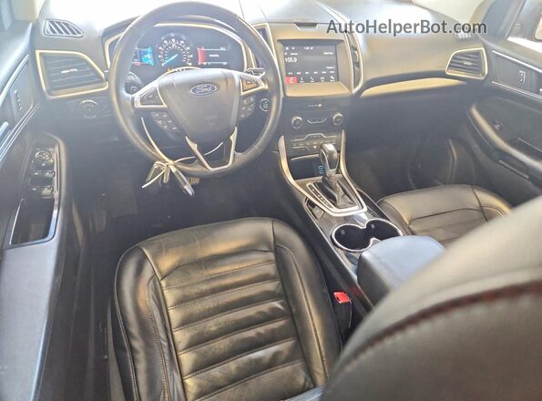 2FMPK4J81GBB03324 2016 FORD EDGE Угольный Вид панели приборов