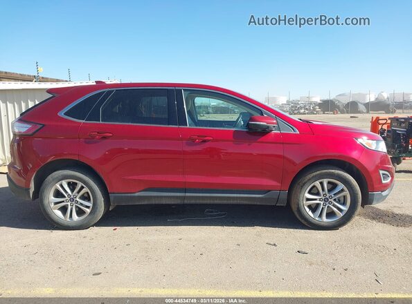 2FMPK4J82JBC62988 2018 FORD EDGE Красный Панорамный вид салона 360°