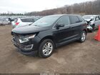 2017 Ford Edge Sel Черный vin: 2FMPK4J90HBC01027